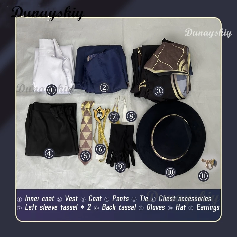 Honkai звезда рельс авантюрин косплей костюм парик десять камней сердца Униформа