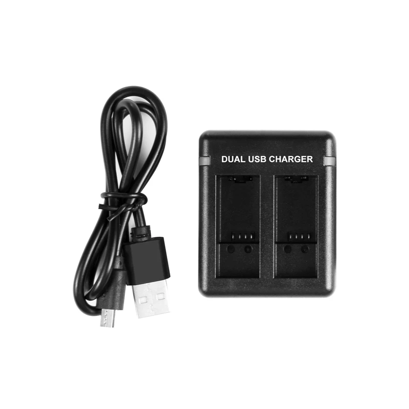 

For Gopro Hero11 Black / HERO9 Black / HERO10 USB Dual Port Slot Double Battery Charger Black Action Camera Accessories