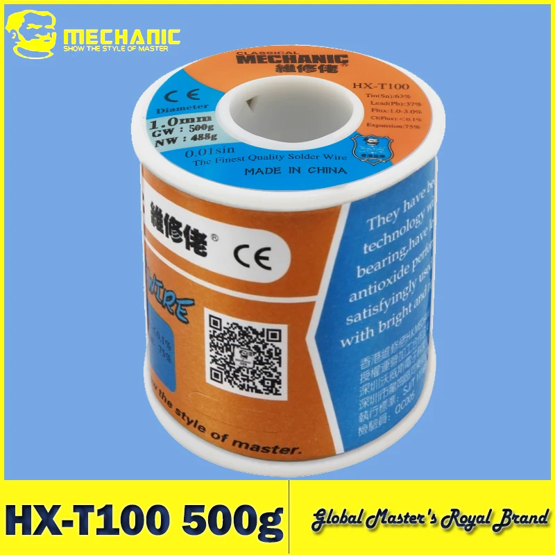 

Паяльная проволока MECHANIC HX-T100 500г
