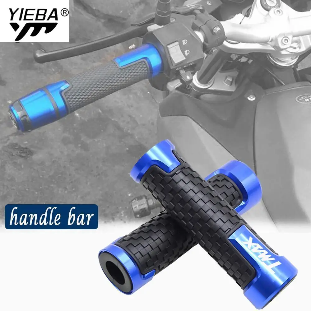 

22MM 7/8'' Motorcycle motorbike handlebar grips hnad handle bar grips For YAMAHA TMAX T-MAX 530 500 TMAX530 TMAX500 T-MAX530