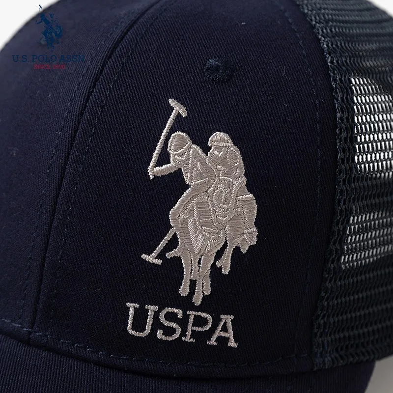 U.S.Polo Assn. Весенняя и летняя дышащая солнцезащитная Кепка бейсболка мужская