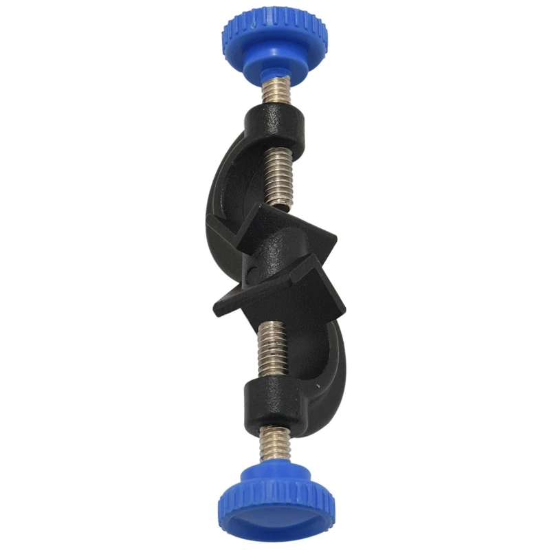 

3X лабораторный зажим с 3 зубцами, стильная головка с резиновым покрытием, черная лабораторная подставка с зажимом