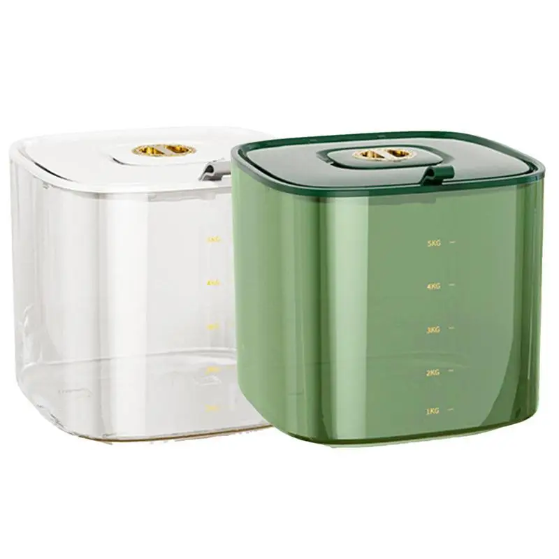 

Rice Storage Container Rice Bin Dispenser Airtight Cereal Dry Food Storage Containers Rice Bucket Rice Storage Tank For Grain