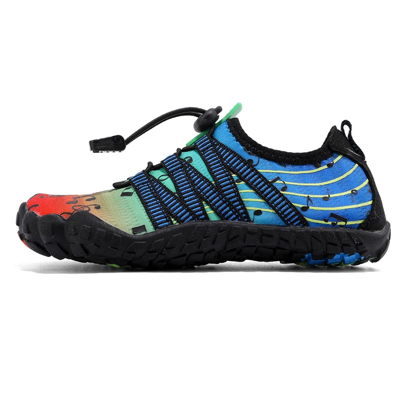 2023 Boys Girls Barefoot Beach Slippers Kids Breathable Skin-friendly Sneakers Children Water Park Swimming Skating Wading Shoes