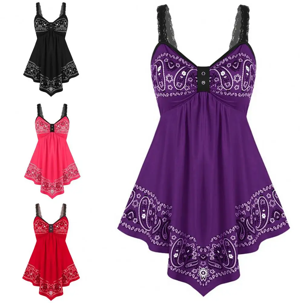 

Женская блузка с V-образным вырезом и цветочным принтом