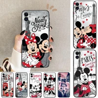 disney minnie mouse anime phone cases for iphone 13 pro max case 12 11 pro max 8 plus 7plus 6s xr x xs 6 mini se mobile cell