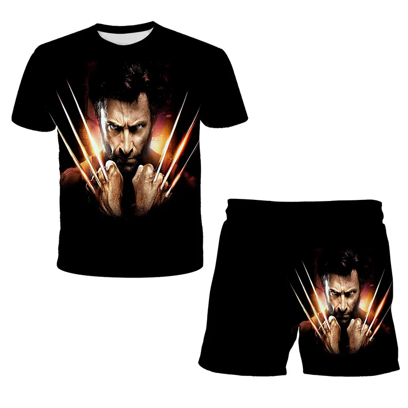 Одежда с 3D-принтом для детей Человек-паук герои Marvel детская спортивная одежда