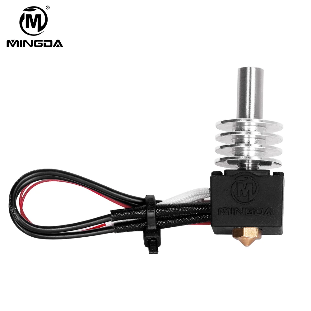 

Mingda Hotend for Magician X 3D Printer Top Quality All Metal DIY Kit For E3d V6 Hotend 3D Printers Parts Accessories