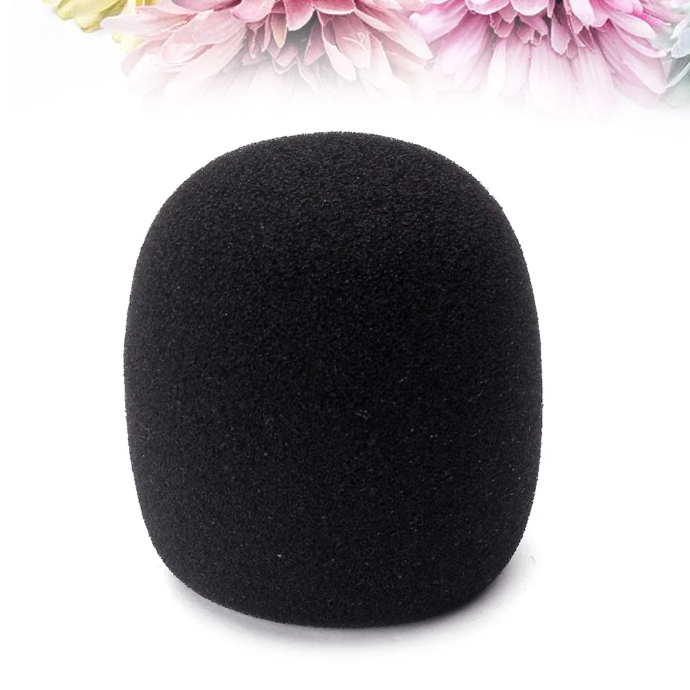 

36mm Microphone Cover Professional Thicken Studio Windscreen Protective Shield Sponge Microphone (Black) Dj accessories