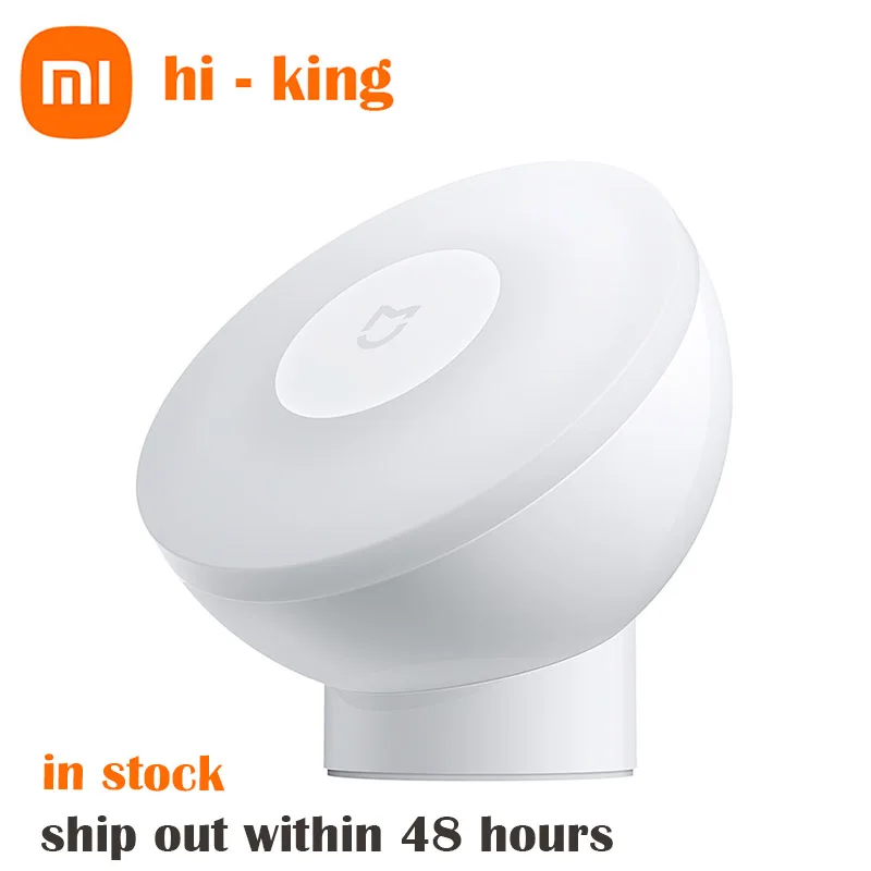 

Xiaomi new mi portable Motion-Activated Night Light Adjustable Brightness Infrared Light Sensor Work With Mi Home App