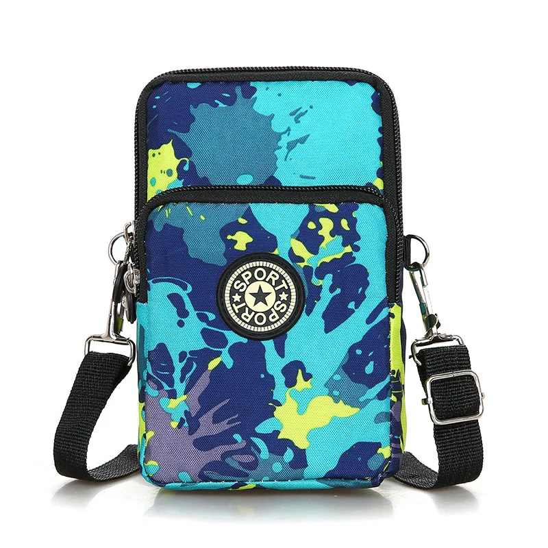 small shoulder bags nylon women mobile phone bags mini female messenger purse lady wallet new 2021 free global shipping