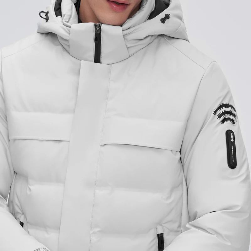 Зимняя пуховая куртка для мужчин BOSIDENG с капюшоном