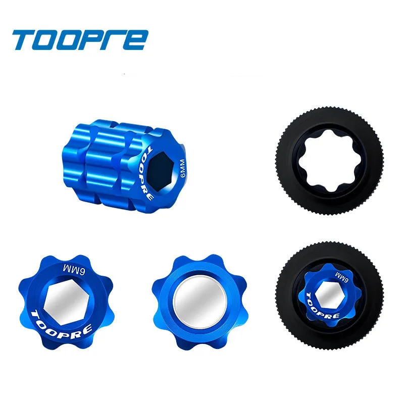 

Инструмент для ремонта велосипеда TOOPRE Crankset Remover1pcs алюминиевый сплав Натяжной болт полый сливовый цвет крышка шатуна крышка установка