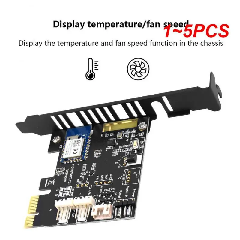 

1~5PCS Tuya Wifi PC Power Button Reset Switch 1X PCIE Card for Destop Computer APP Remote Control Support Alexa Home