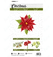 poinsettia flower dies 2022 new arrival die cuts for card making paper scrapbooking supplies craft supplies embossing template
