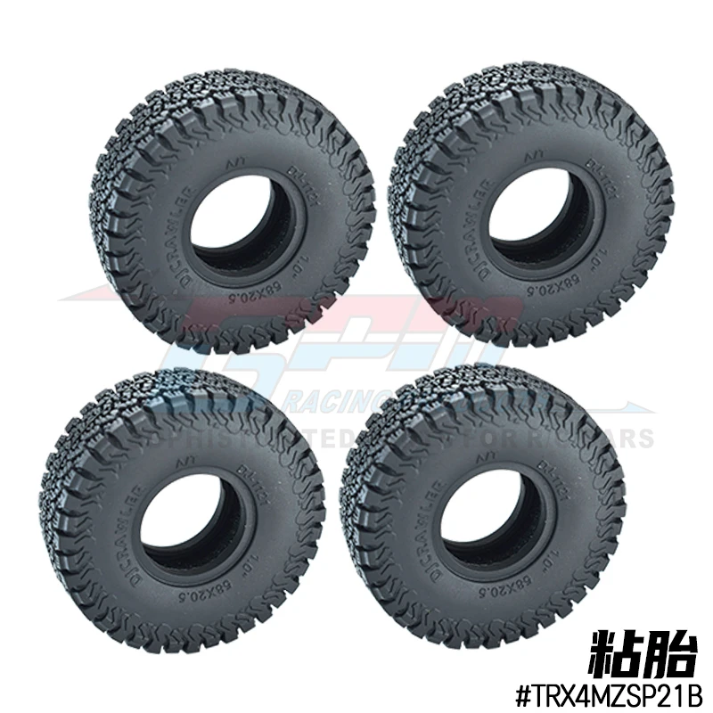 

1 inch high adhesive tire cover all-terrain tire 4 only applicable to 1:18 TRX4M RC remote control car upgrade accessories