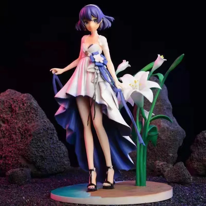 

Экшн-фигурка Honkai Impact 3, 28 см, Seele Vollerei, стоящая рядом с Lilies, Коллекция ПВХ, украшение, фигурки, игрушка в подарок