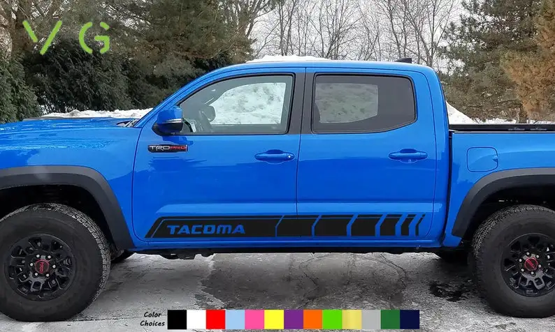

Виниловая Наклейка для Toyota Tacoma x2, любой цвет