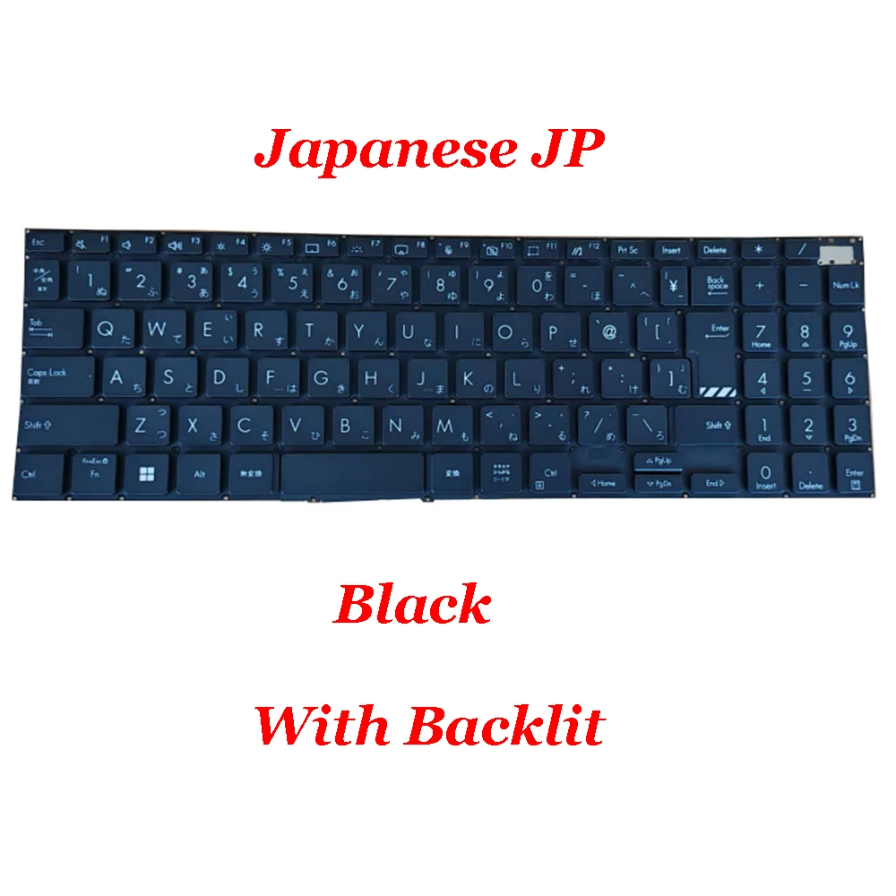 Фото Клавиатура JP/UK/US для ASUS Vivobook PRO 15 M6500Q M6500IH M6500RC M6500XU N6500Q N6500ZC N6500RC N6500XU с подсветкой №3