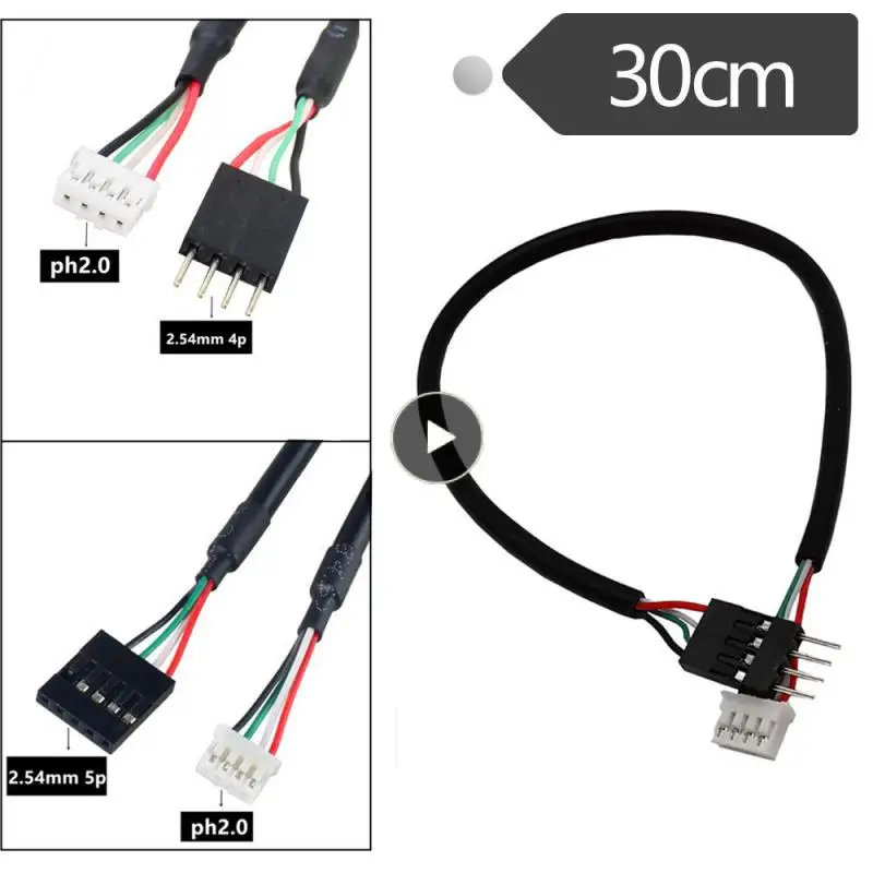 

Ph2.0 To Dupont 2.54mm Hole 5pin Control Board For G50 G50-45 G50-30 G50-70 80 85 90 G40-70 30cm Alloy Usb Patch Cord