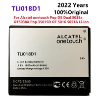 1800mah tli018d1 battery for alcatel one touch pop d5 dual 5038x ot5038x pop 3 5015d ot 5016 bateria batterij akku