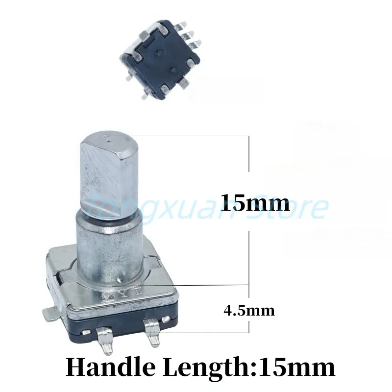 

2 шт. EC11 360-градусный поворотный энкодерный переключатель