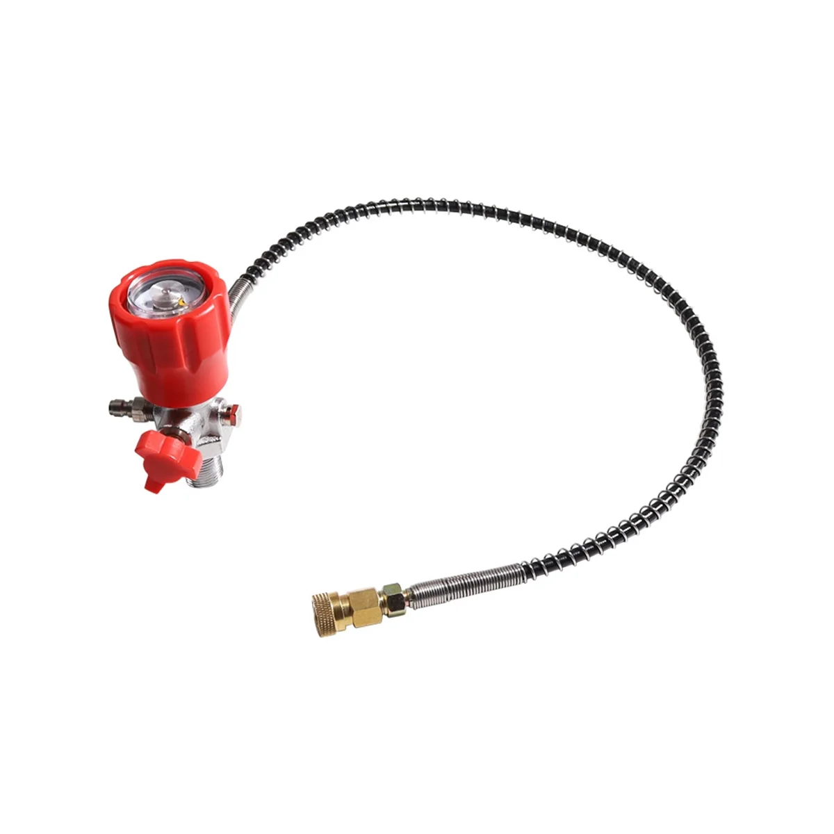 Манометр и заполняющая станция клапана DIN для сжатого воздуха в резервуаре CO2