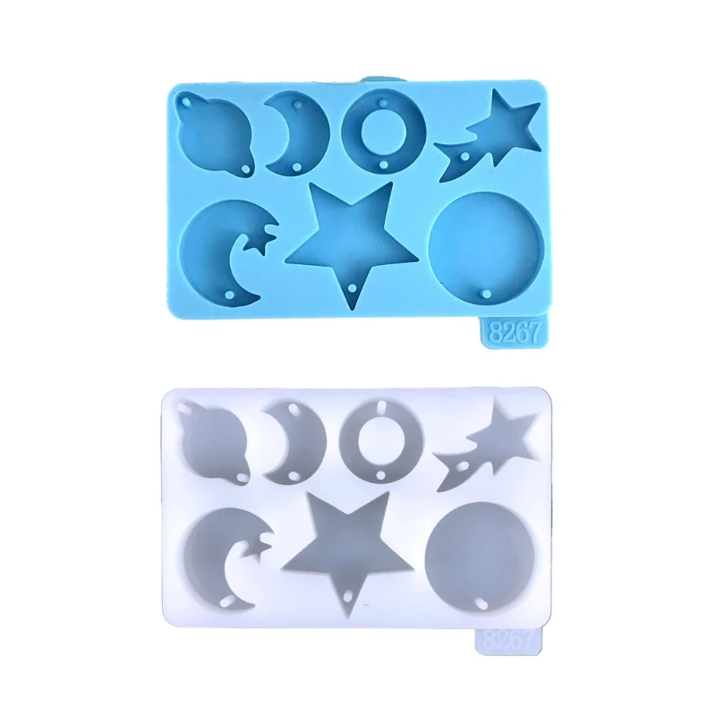 

Цепочка для ключей, статуэтка Луны, эпоксидная смола, литье, форма для рукоделия «сделай сам»