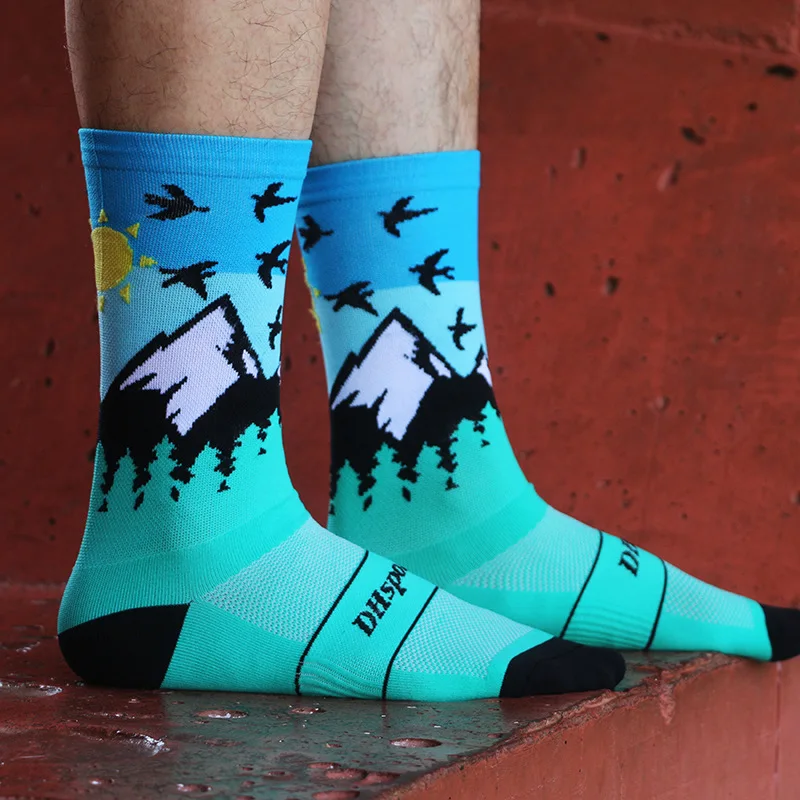 Sports Socks Women Compression Crossborder Supply Running Riding Cycling Over Knee Basketball Biking Hockey Soccer Breathable