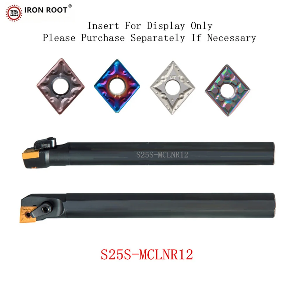 

S16Q-MCLNR12,S16Q-MCLNL12,S20R-MCLNR12,S20R-MCLNL12, CNC Lathe Internal Turning Tool Holder Boring Bar For CNMG12 Insert