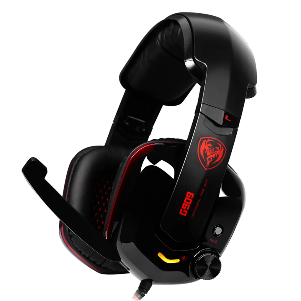 

Somic Wired Headset 7.1 Channel USB Interface Professional Vibrating Gaming Subwoofer Headphone Accessories White
