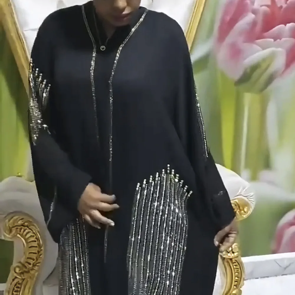 Новое мусульманское платье Мубарек Дубай абайя Хиджаб Женский кафтан турецкий
