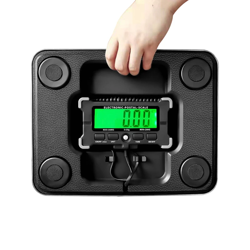 

Digital Postal Scale 120kg 10g Stainless Steel LCD Display Weighing Balance For Express Warehouse Shipping 200kg USB Scales Tool