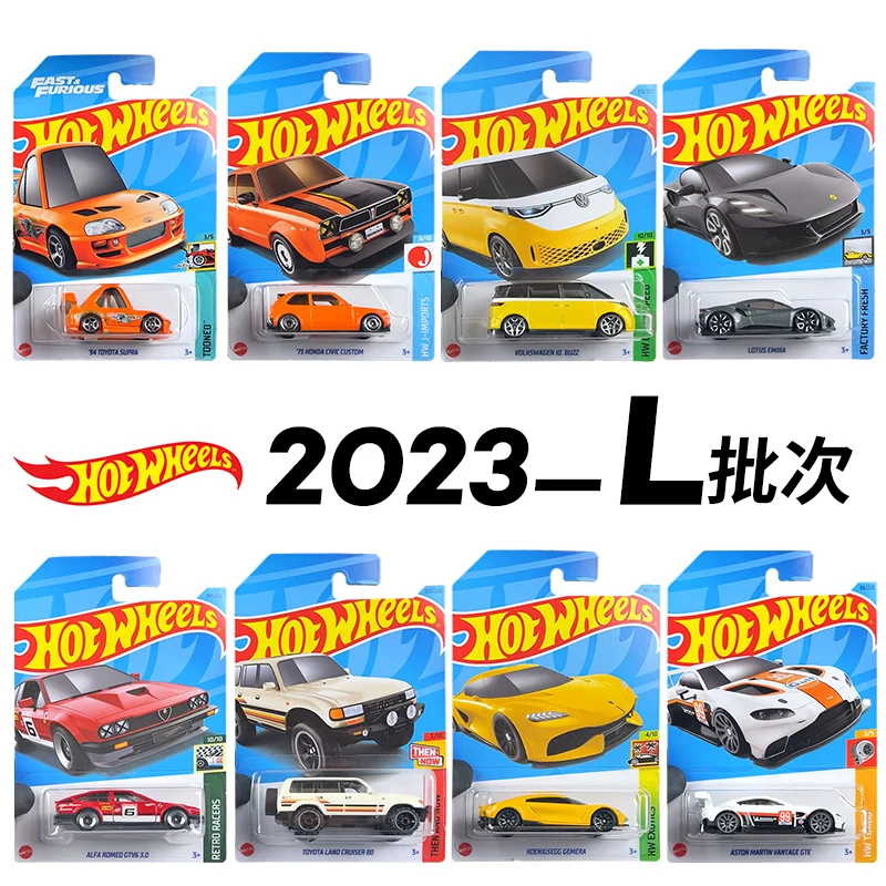 Фото Коллекционная модель Hot Wheels 2023 года: Porsche 911, Volkswagen ID, Aston Martin, масштаб 1:64, литые игрушечные машинки C4982 23L №1
