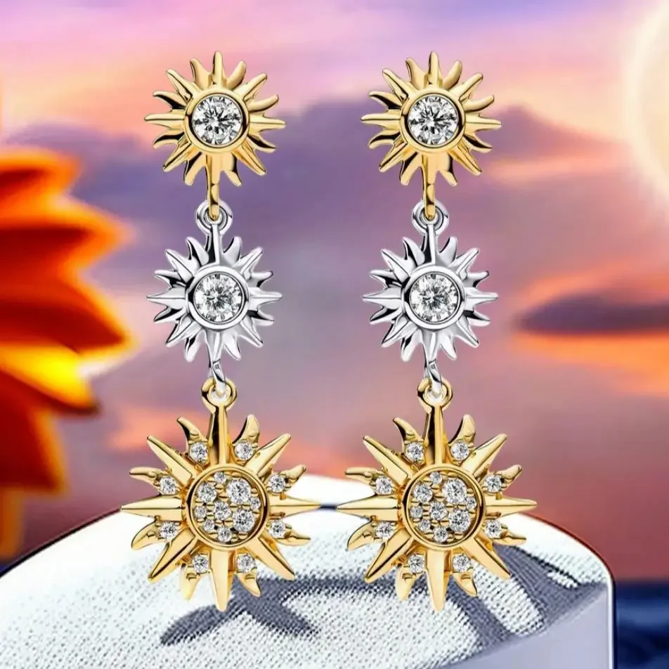 

2023 Hot Hale S925 Sterling Sliver Earrings Hoop Heart Family Tree Bow Blue Butterfly Earrings Fit Pandora Earrings For Women