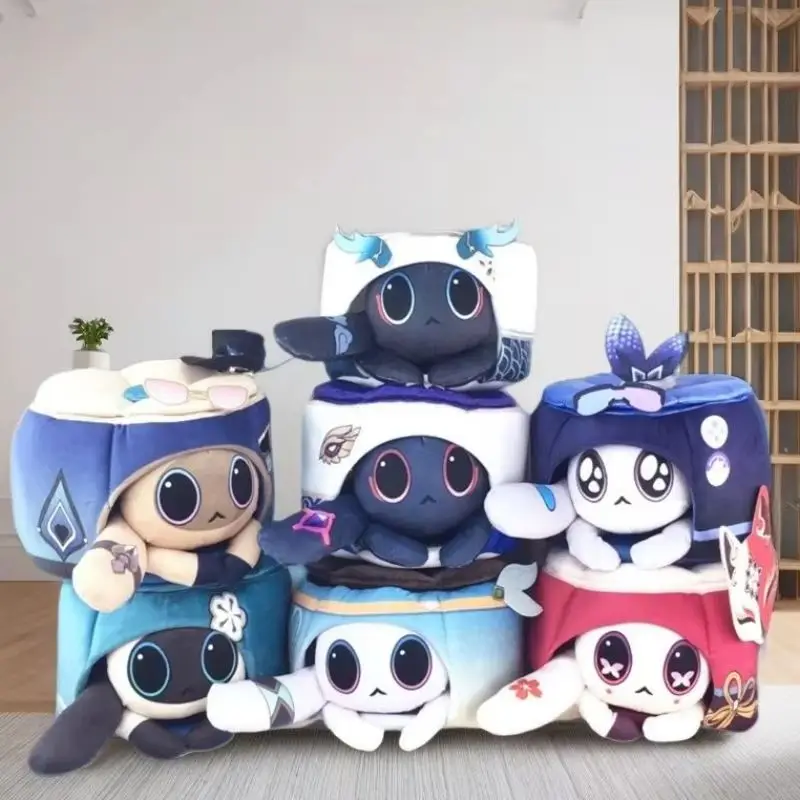 32 см новый популярный Honkai Star Rail Genshin Impact Cat Cake Aventurine Blade Boothill Firefly декоративная