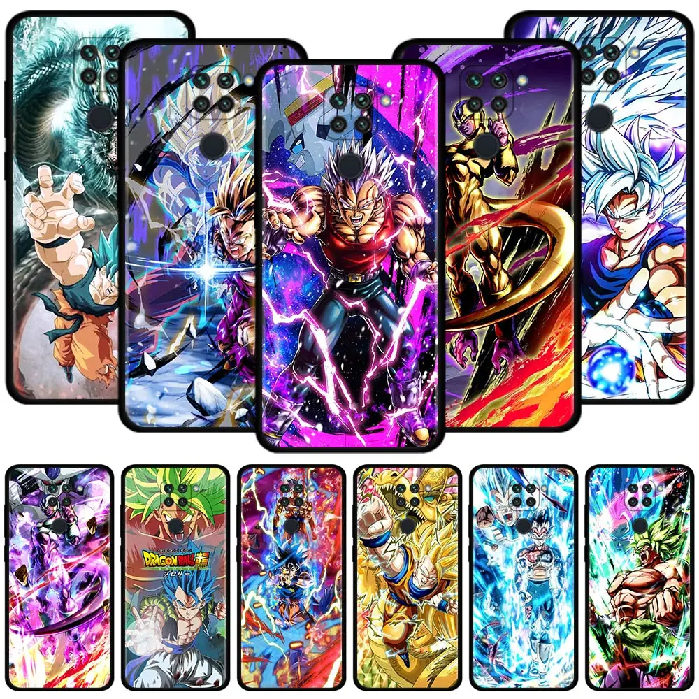 

Phone Case For Xiaomi Redmi Note 11S 11T 11 10 8 Pro 9S 9T 9 8T 10 K50 K40S K40 10C 9A 9C Cover Anime Dragons Ball Goku