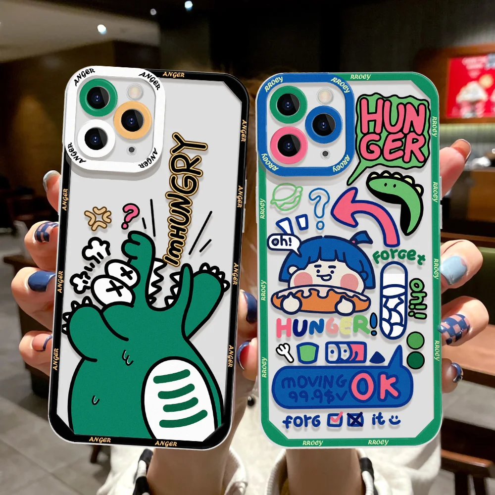 

Graffiti Dinosaur Case For Oppo Realme 8i 9i 5 5i 6i 5s 8 C35 C31 C25 C21Y C21 C20 C15 C11 Cover Oppo A96 A94 A74 A73 A52 A16K