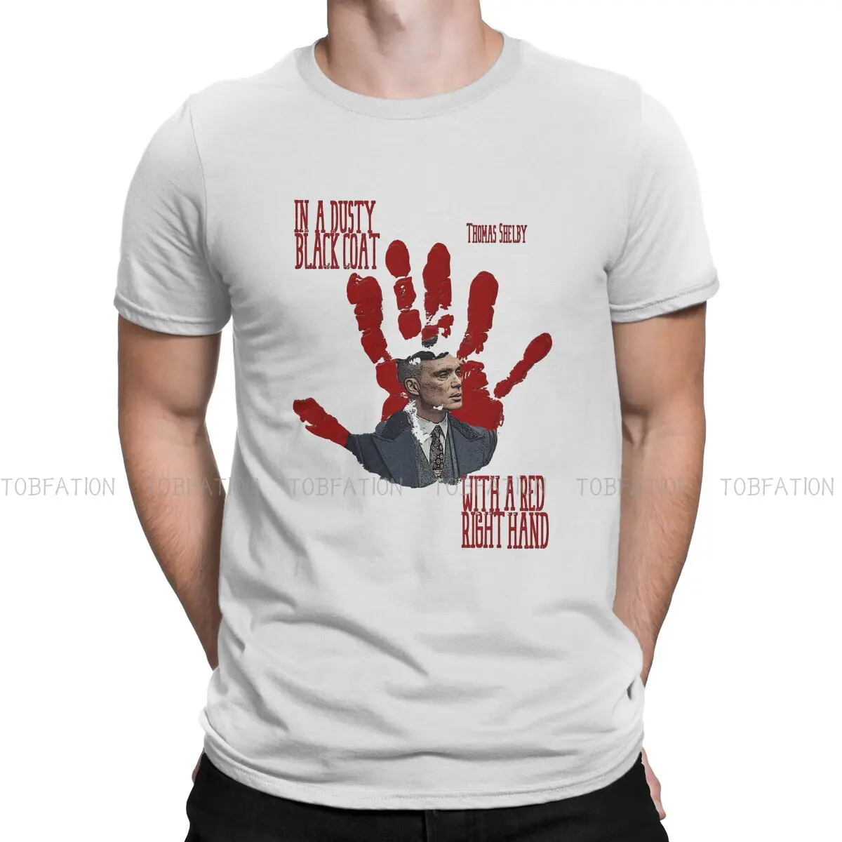 

Peaky Blinder RED RIGHT HAND Essential T Shirt Classic Fashion Tshirt Oversized Crewneck Short Sleeve