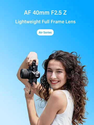 VILTROX AF 40 мм F2.5  объектив для Sony E Nikon Z