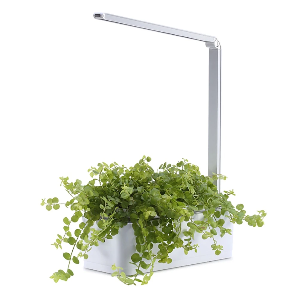 

Hot organic hydroponic growing systems mini garden chepaer than click and grow indoor smart home garden with LED growing light