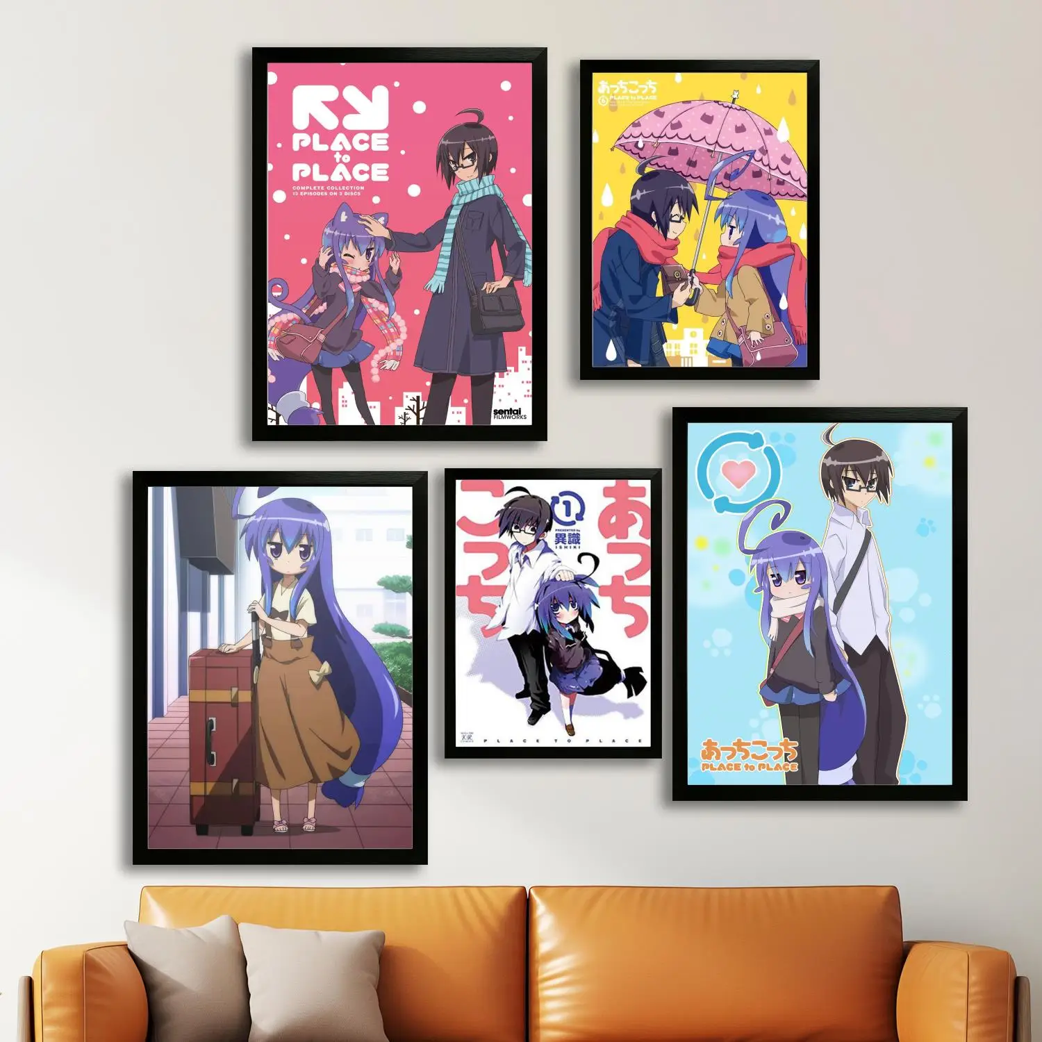 acchi kocchi аниме холст художественный постер и настенное искусство картина с