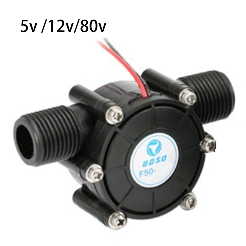 

Микро-гидро-генератор 10 Вт, генератор водяного потока постоянного тока, Турбинный генератор, гидроэлектрический расход водопроводной воды,...