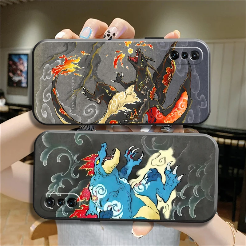 

Japan Anime Pokemon Phone Case For Xiaomi POCO X3 Pro M3 Pro NFC F3 GT 11 Lite Shell Original Carcasa Silicone Cover Smartphone