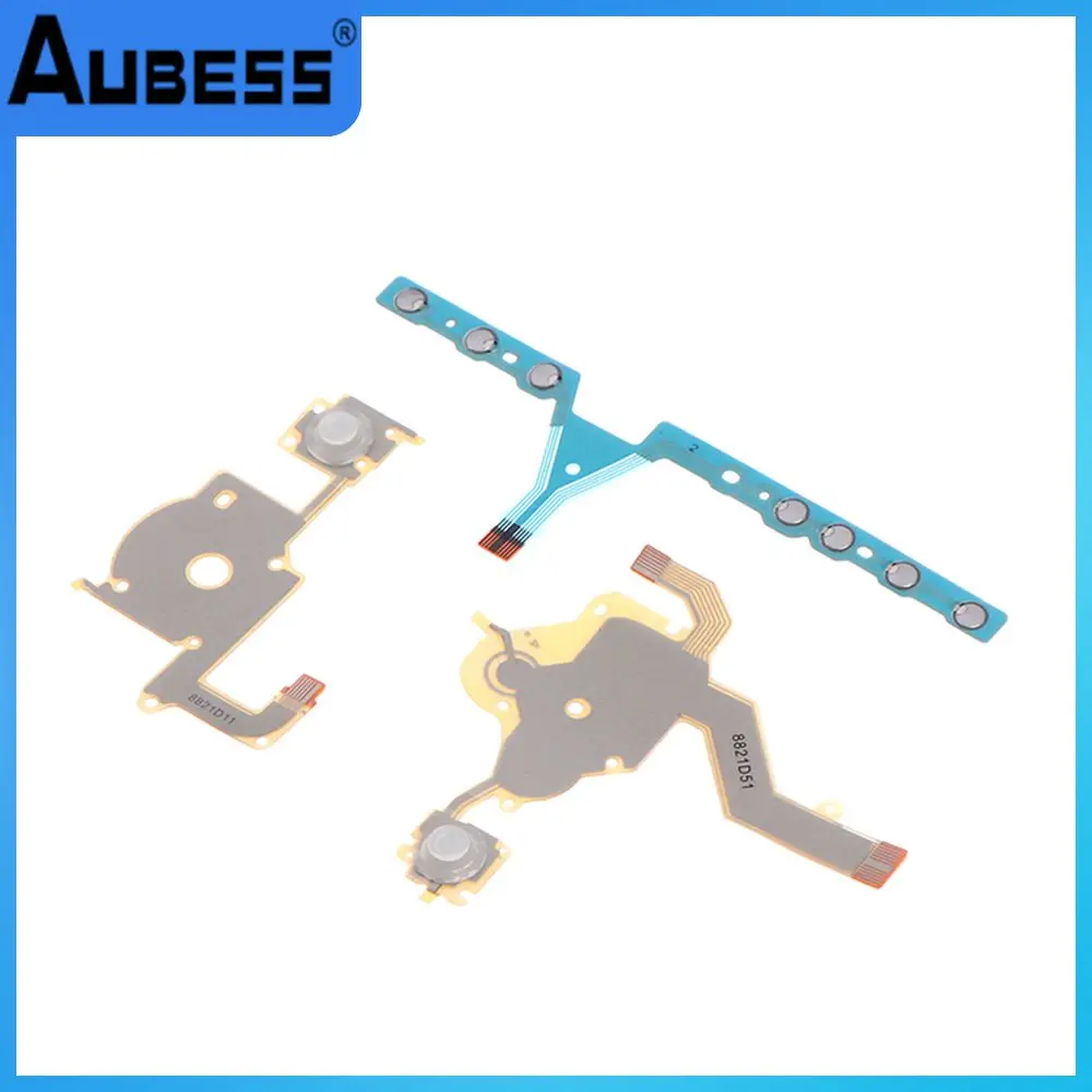 

Three Piece Suit Left L Key Membrane Conductive Film Cable Three Piece Set Easy To Install Volume Bar 3000 Game Console Wire