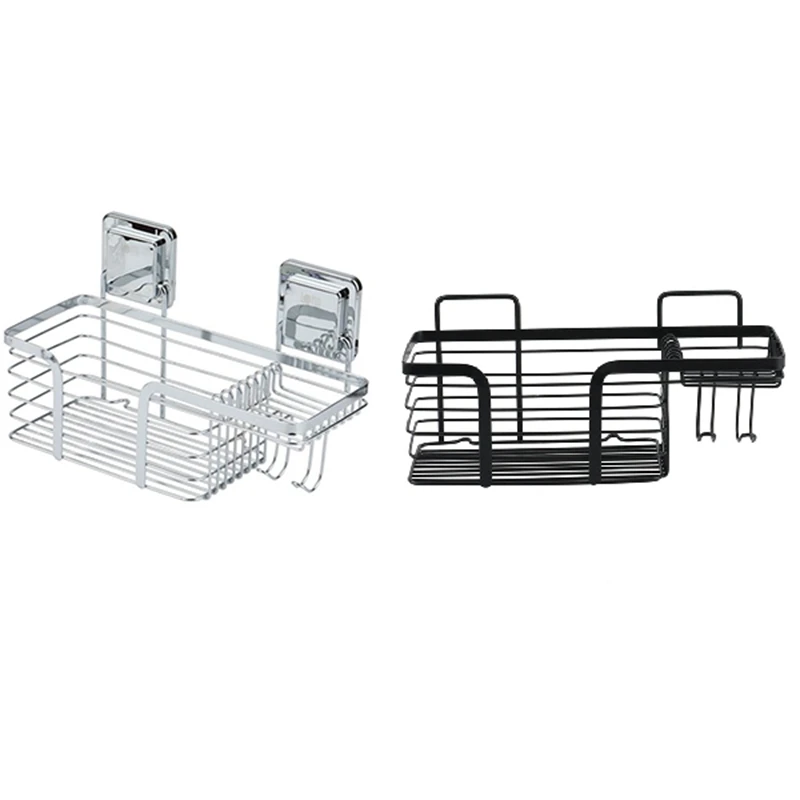 

Shower Caddy Basket Adhesive Shower Shelf For Wall Stainless Steel, Rust Proof Bathroom Shelf Bathroom Organizer