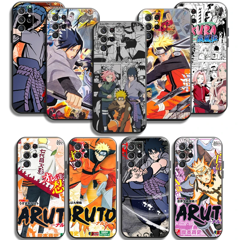 

Naruto Japanese Anime Phone Cases For Samsung Galaxy A31 A32 A51 A71 A52 A72 4G 5G A11 A21S A20 A22 4G Funda Carcasa Back Cover
