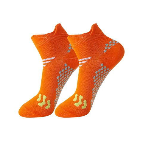 Новые тренировочные уличные спортивные короткие футбольные носки для мужчин и женщин дышащие Нескользящие футбольные носки для профессиональных соревнований