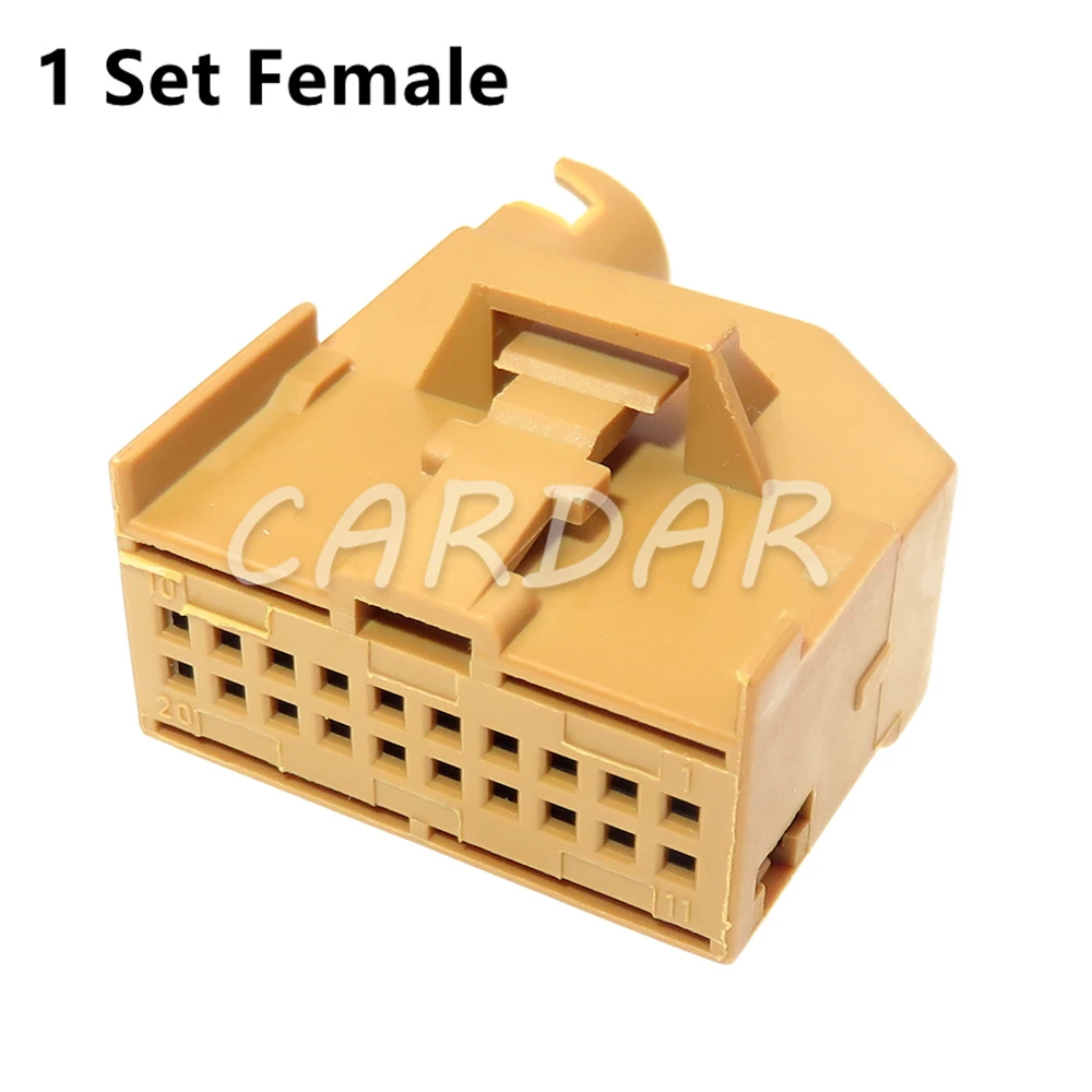 

1 компл. 20-контактный автомобильный шлюз, компьютерный контроллер, проводной разъем для VW 8E0972420 1534110-2 443971883B 969422-1