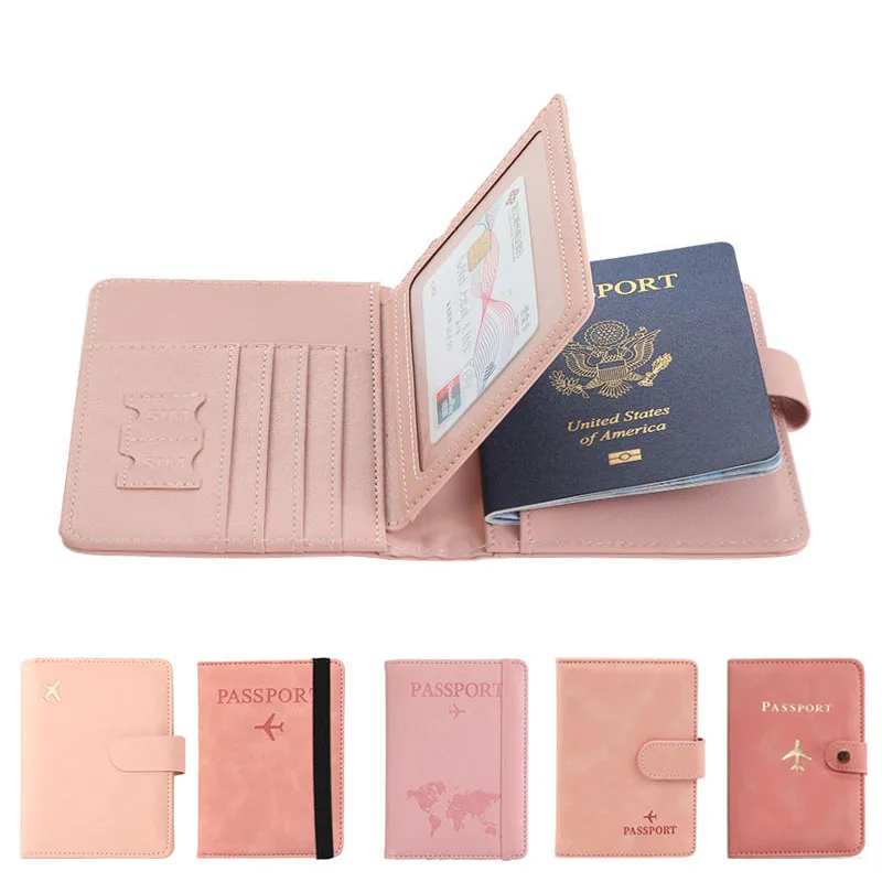 Многофункциональный Держатель Для Паспорта С RFID-блокировкой Дорожная Сумка